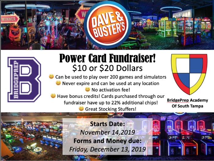 Dave & Buster's Funrasier